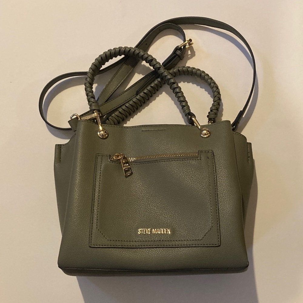 Steve Madden Sage Green Shoulder Bag